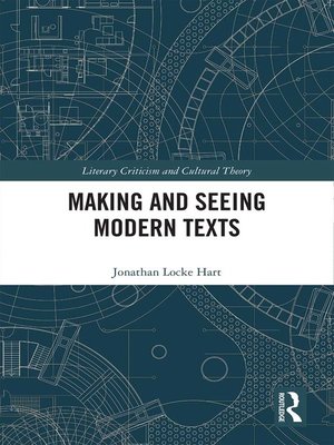 cover image of Making and Seeing Modern Texts